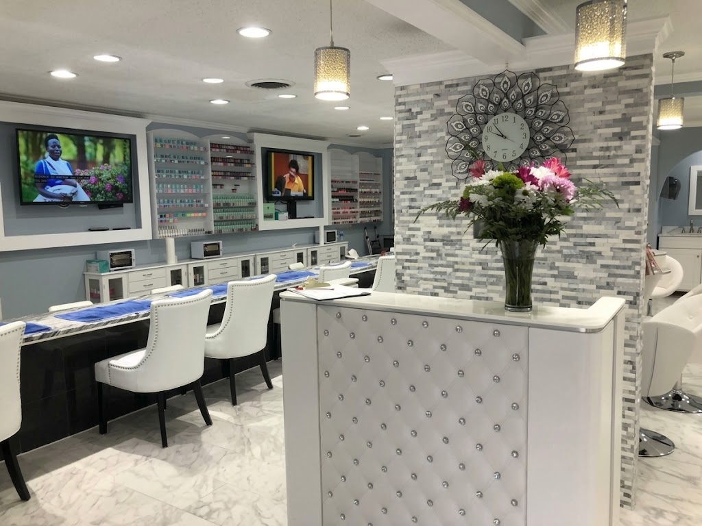 Inside the salon